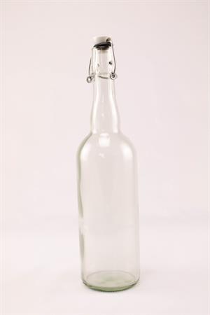 Flaska med patentprop, 0,75 liter, 1 stk